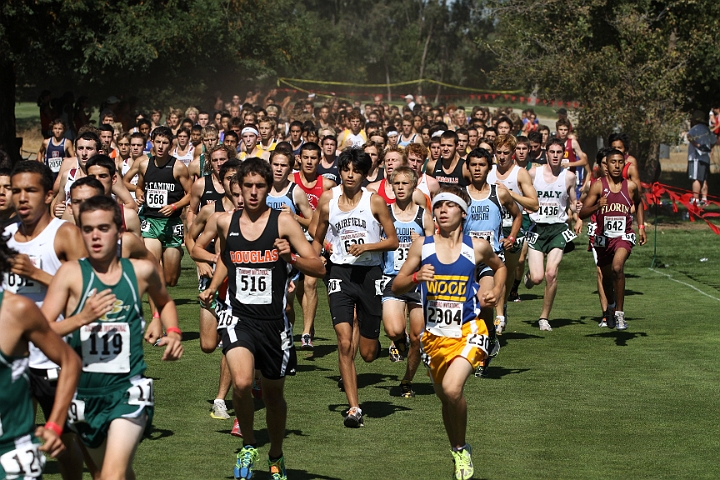 2010 SInv D2b-009.JPG - 2010 Stanford Cross Country Invitational, September 25, Stanford Golf Course, Stanford, California.